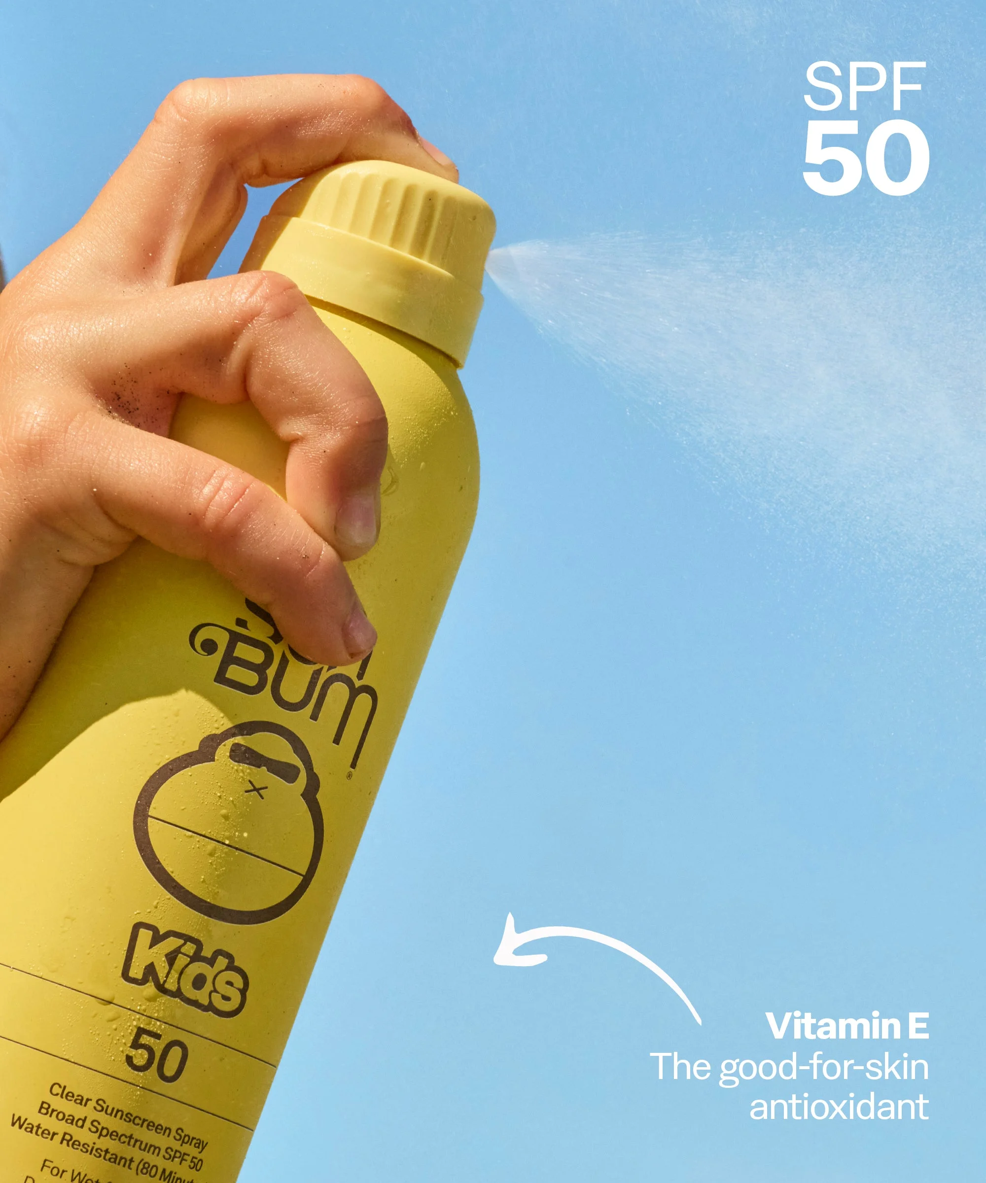 Kids SPF 50 Clear Sunscreen Spray - Image 3