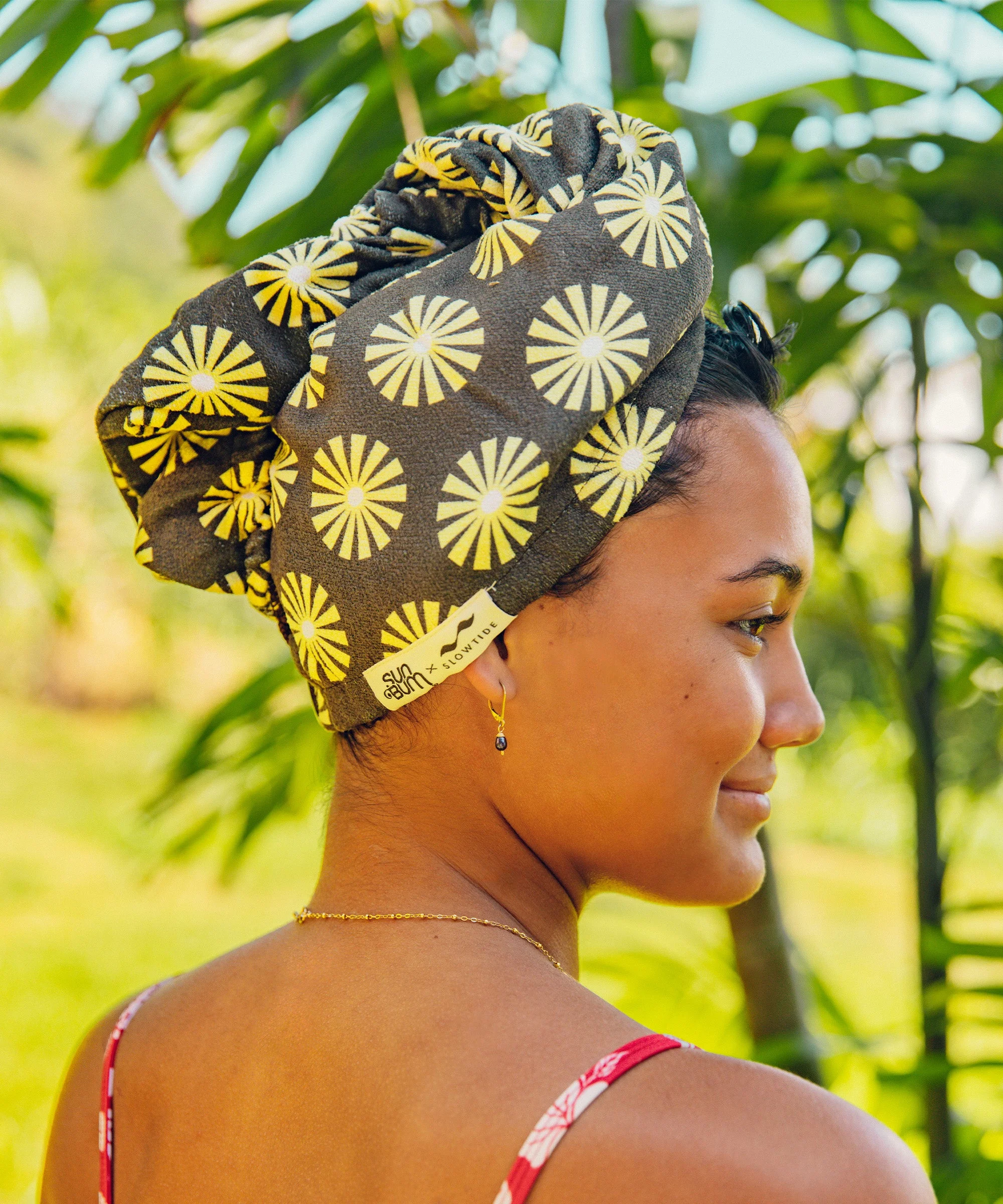 SB x Slowtide Limited Edition Hair Towel - Image 2