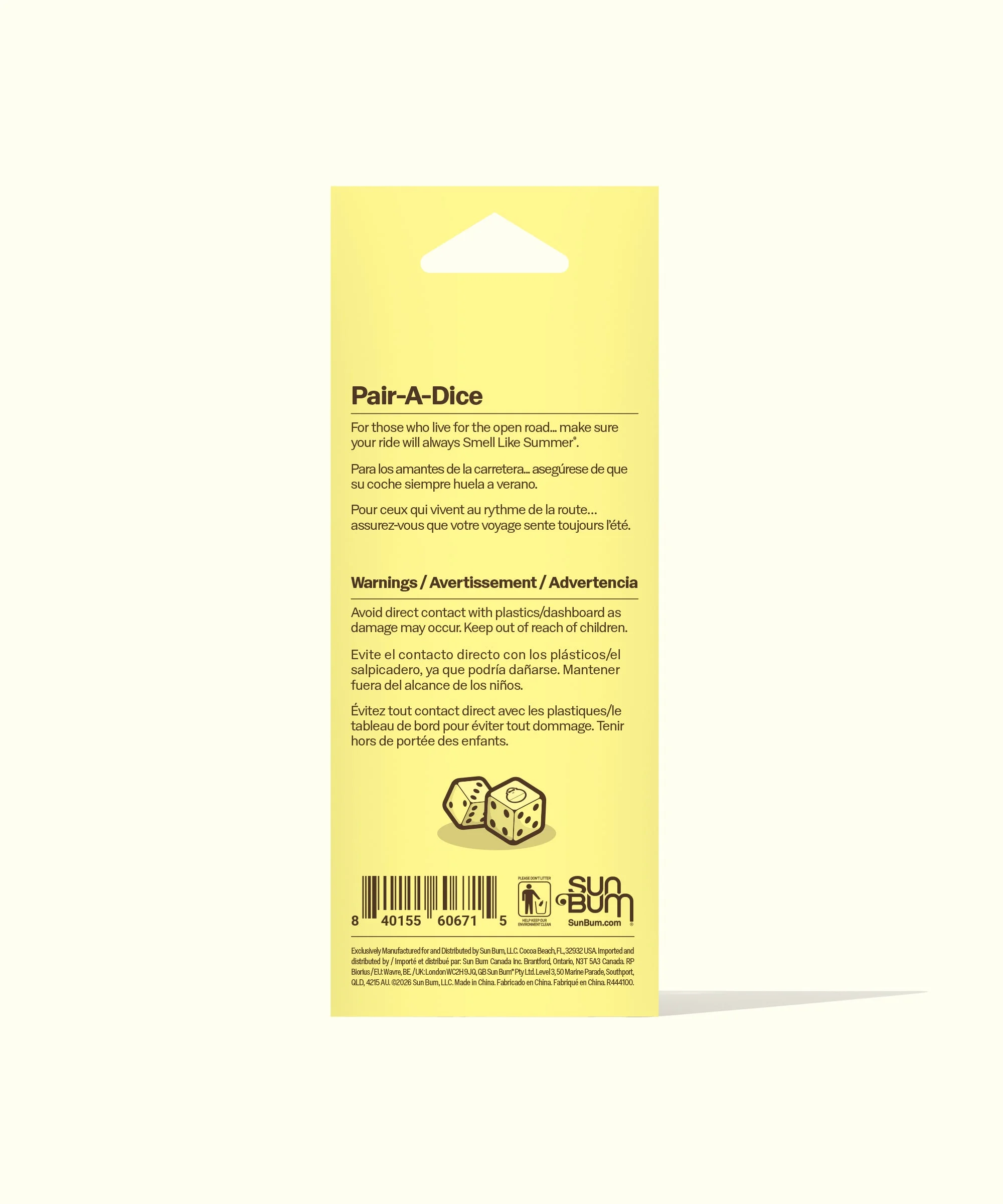Pair-A-Dice Air Freshener - Image 4